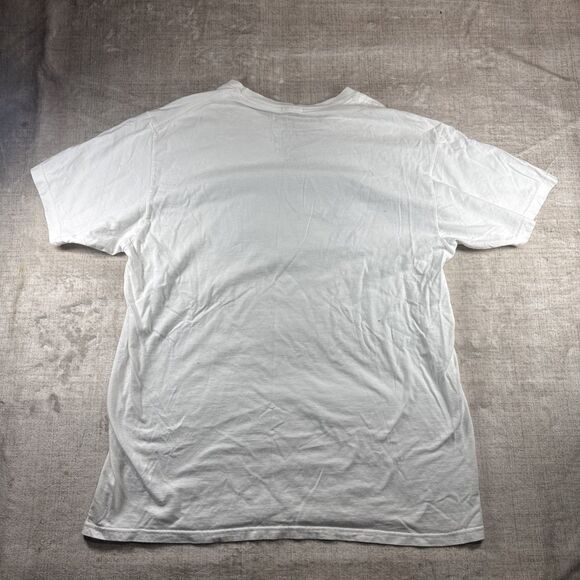 Vintage Y2K FRIENDS T-Shirt Adult L White Short Sleeve Tee TV Show - Picture 6 of 7